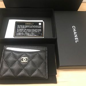 Brand new authentic Chanel card holder